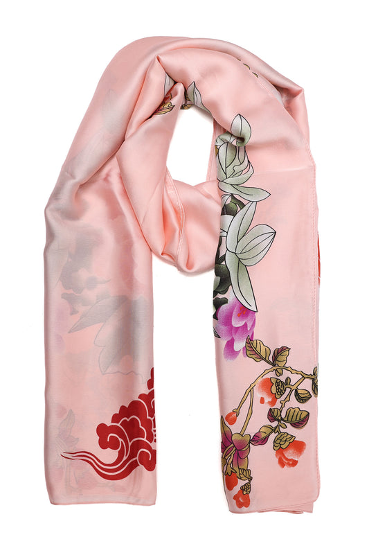 DEW PETAL STOLE-PINK