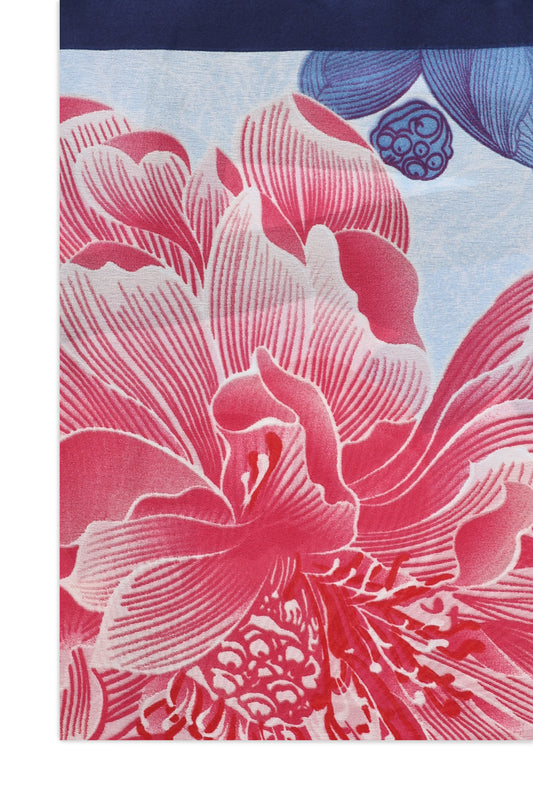 LOTUS BREEZE DRAPE-BLUE