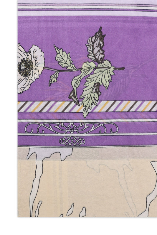 SEASONAL IDENTITY SCARF-PURPLE