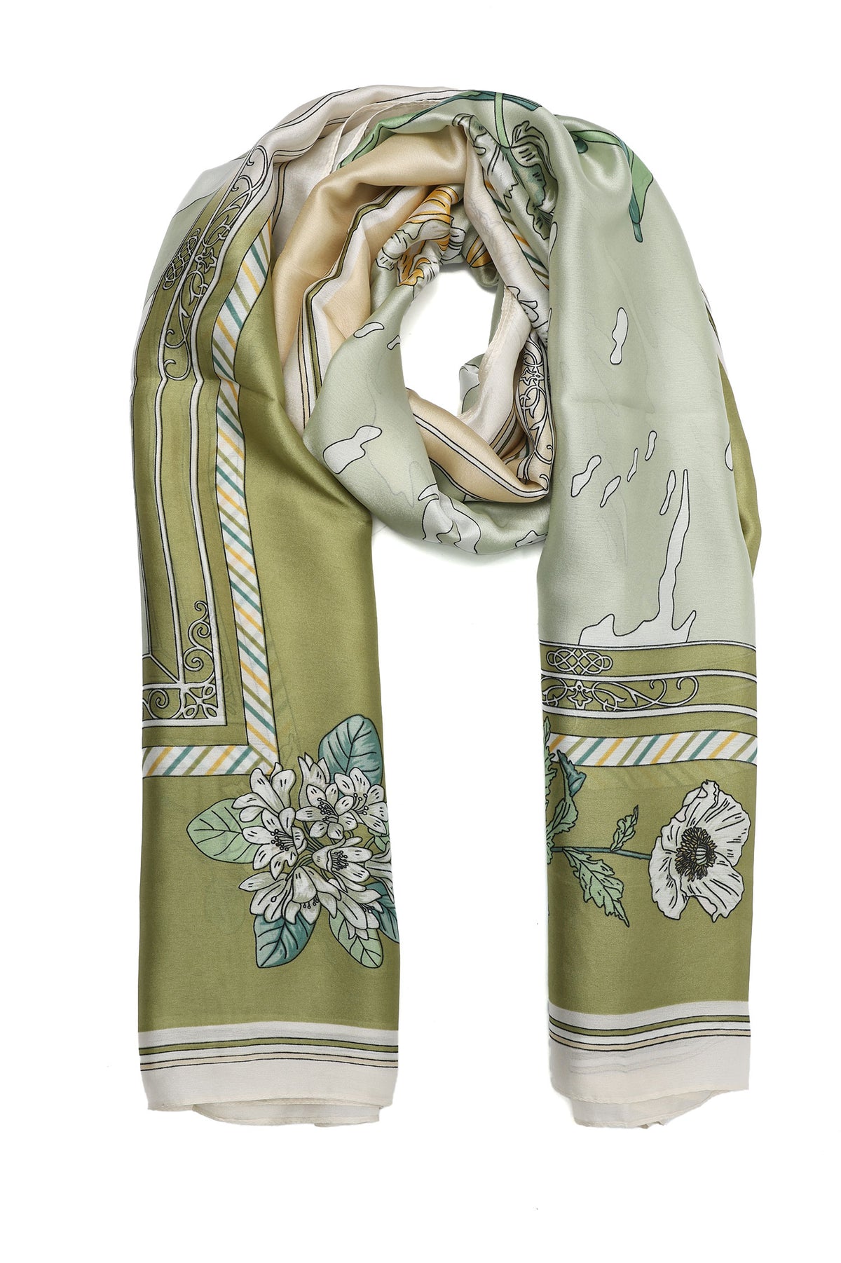 SEASONAL IDENTITY SCARF-GREEN