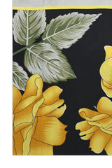 ELEGANT ART SCARF-BLACK