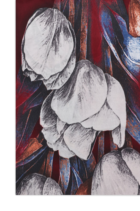 ROSE SHADOW STOLE-MAROON