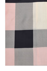 MODERN CHECK VEIL-PINK