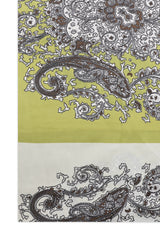 HERITAGE MOTIF STOLE-OLIVE