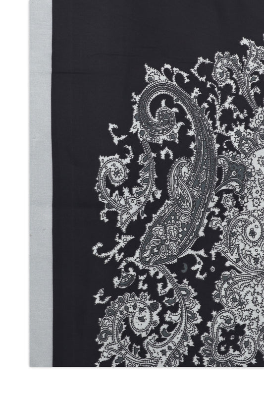 HERITAGE MOTIF STOLE-BLACK