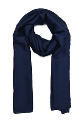 ELEGANT PLAIN WRAP-NAVY