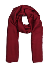 ELEGANT PLAIN WRAP-MAROON