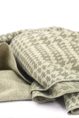 STAR PRINT SHAWL-BEIGE