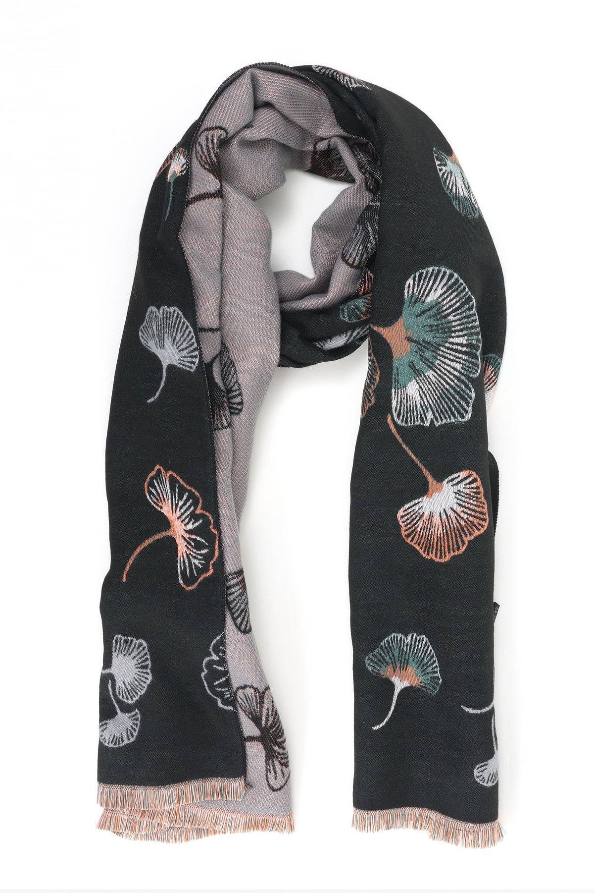 ALMAS WARM STOLE-BLACK