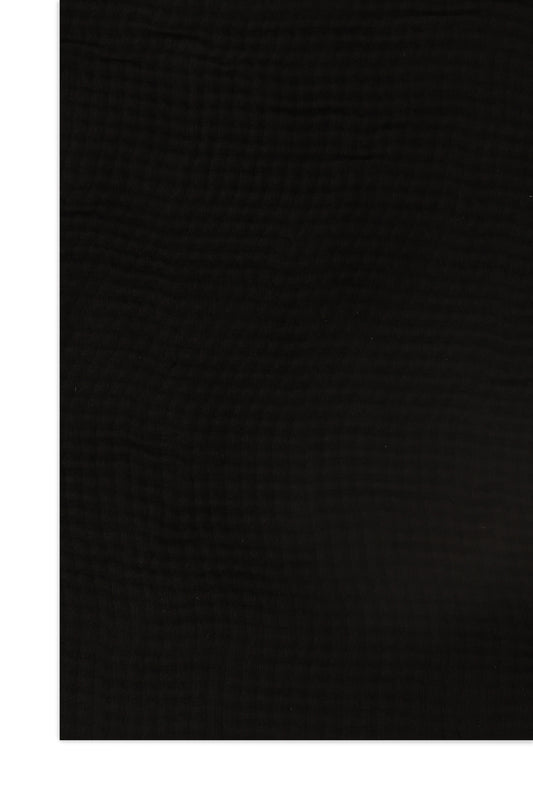 ARTISAN'S WEAVE SCARF-BLACK