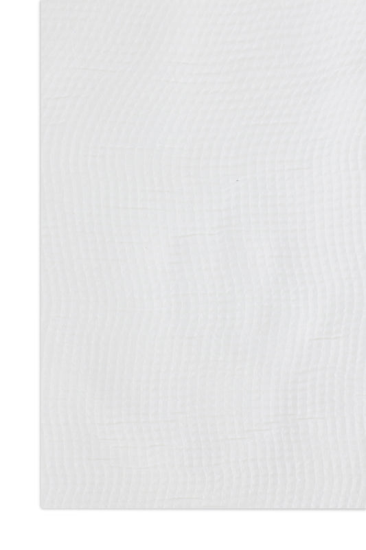ARTISAN'S WEAVE SCARF-WHITE