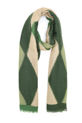 COTTAGE CORE COMFORT SCARF-GREEN