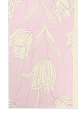FLORAL REVERSIBLE SCARF-PINK