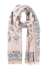 PAISLEY HERITAGE SCARF-PINK