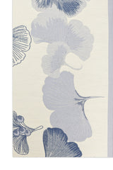 FLORAL NOIR WRAP-BLUE