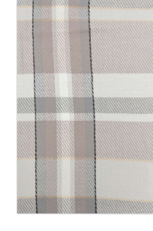 KNIT WRAP SCARF-GREY