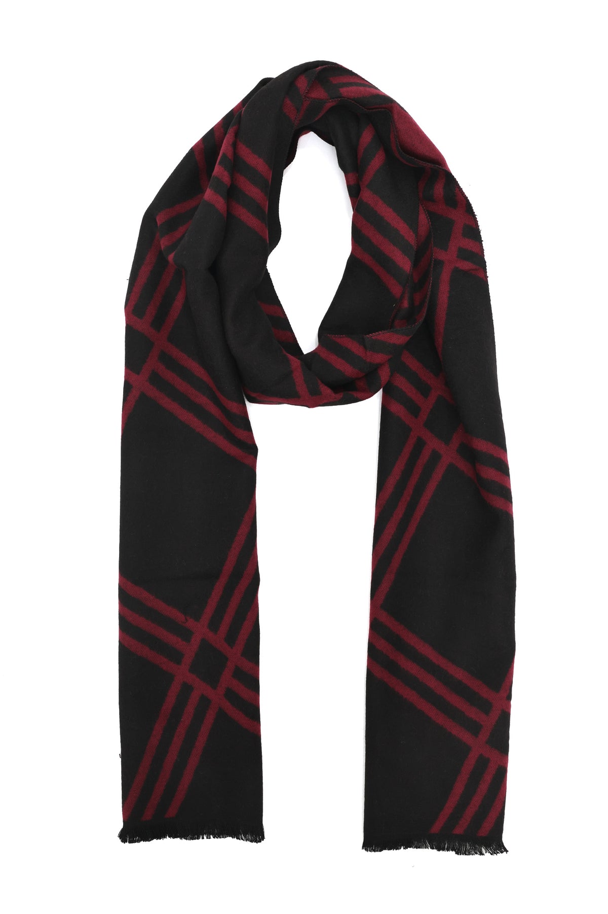 BOLD LEGACY SCARF-MAROON