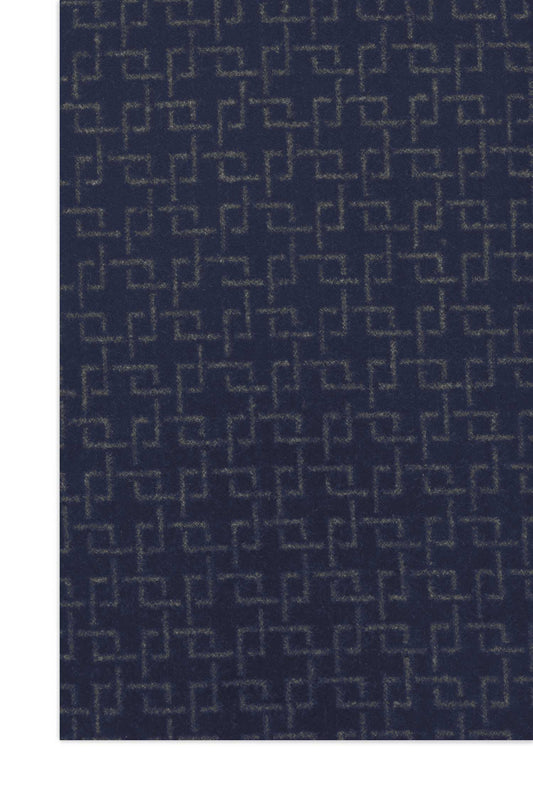 SIGNATURE MUSE SCARF-NAVY