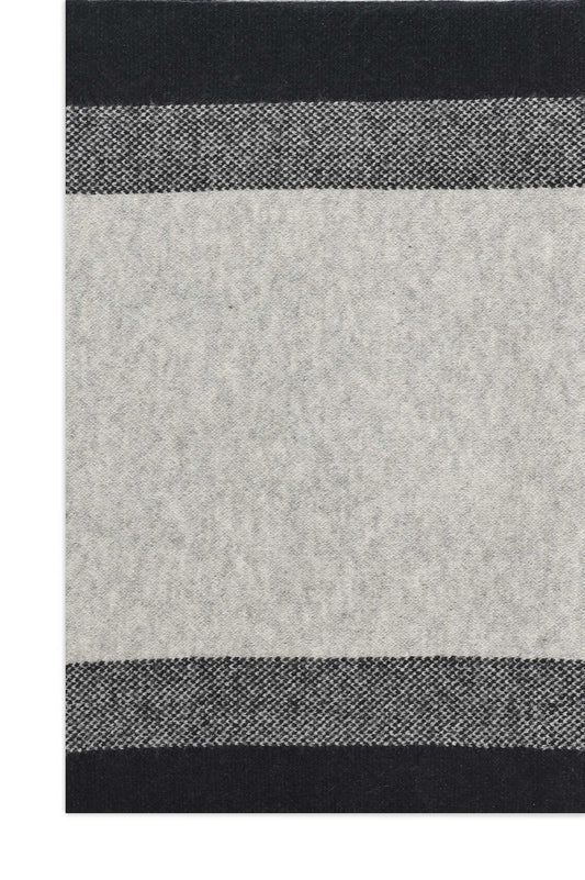 STYLISH EDGE WINTER SCARF-BLACK/GRY