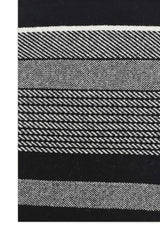 CHUNKY CHECK WARM-GREY/BLK