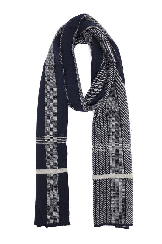 CHUNKY CHECK WARM-GREY