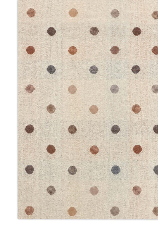DOT CLOUD SCARF-BEIGE