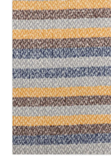 MISTY WEAVE SCARF-RUST/GREY