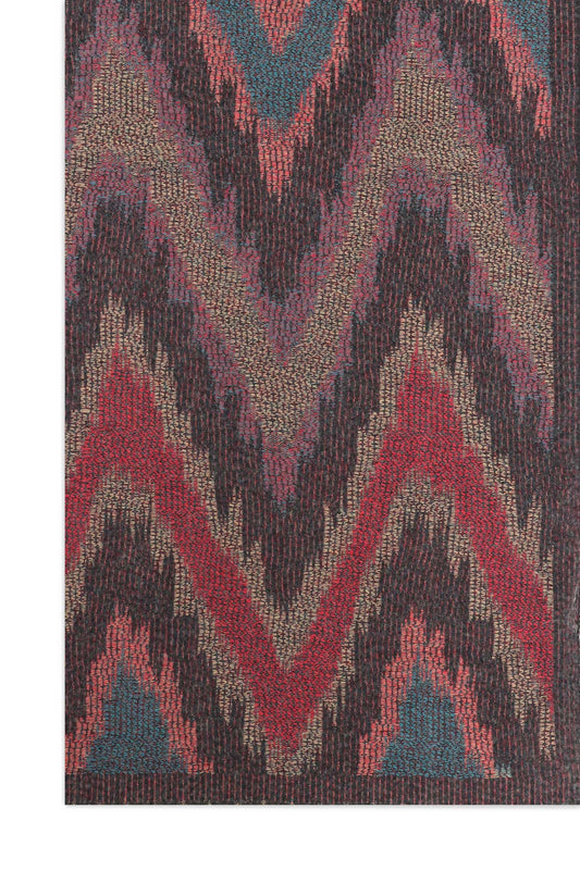 ZIGWAVE SOFT BLEND SCARF-BROWN