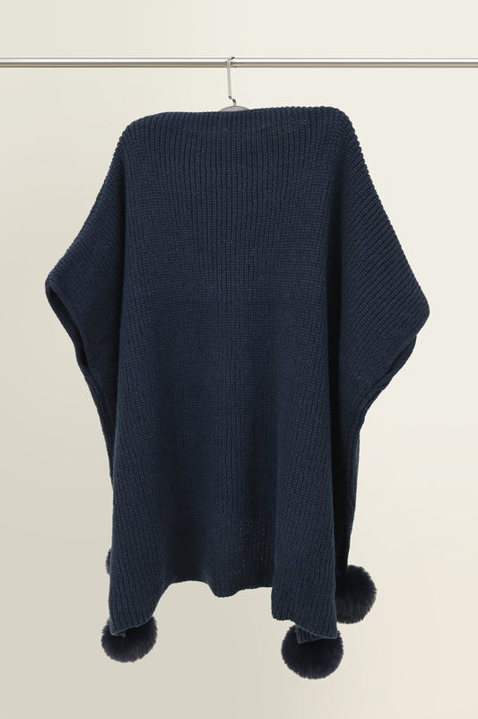 THE POMMELO WRAP-NAVY