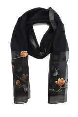 DELUXE EMBROIDERED STOLE-BLACK