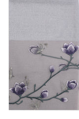 DELUXE EMBROIDERED STOLE-GREY