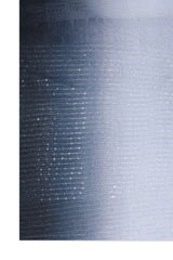 MIST PANEL ELEGANT STOLE-BLACK