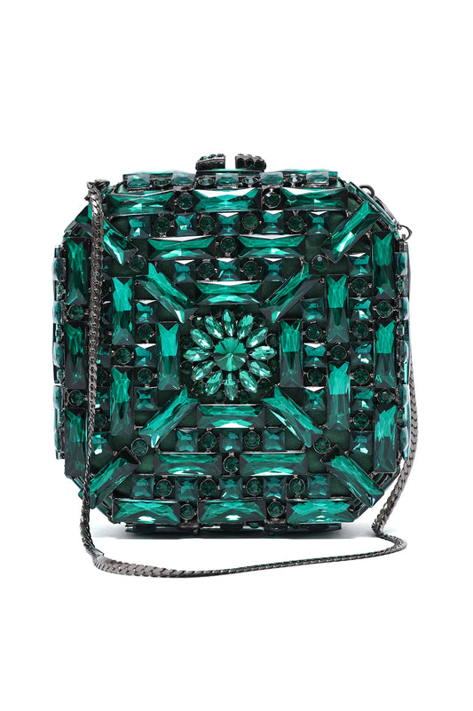 PRISM TILE CLUTCH-GREEN