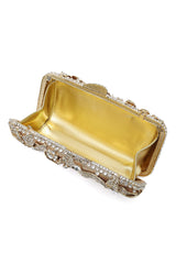 BLOOMING CLUTCH-SILVER-GOLD