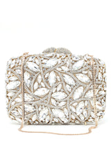 ORNATE CLUTCH-SIL-GLD