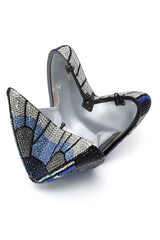 WING GLOW CLUTCH-MIX-BLUE