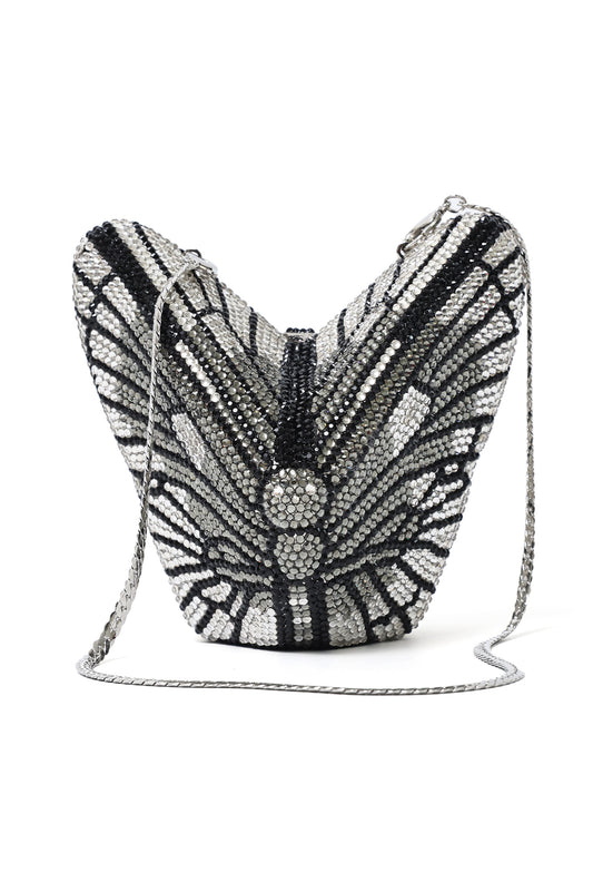 WING GLOW CLUTCH-MIX-BLACK