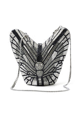 WING GLOW CLUTCH-MIX-BLACK