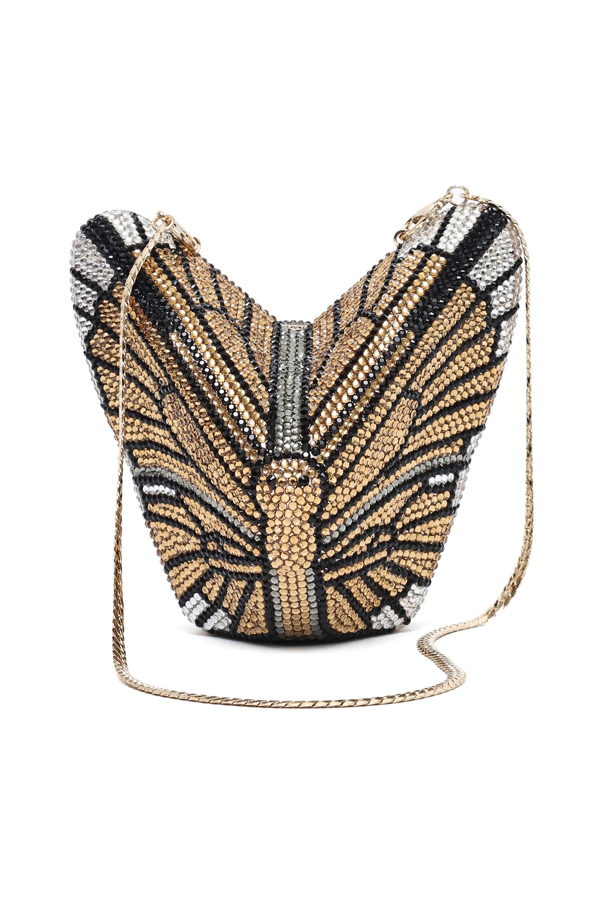 WING GLOW CLUTCH-MIX-GOLD