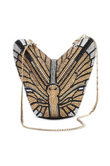 WING GLOW CLUTCH-MIX-GOLD