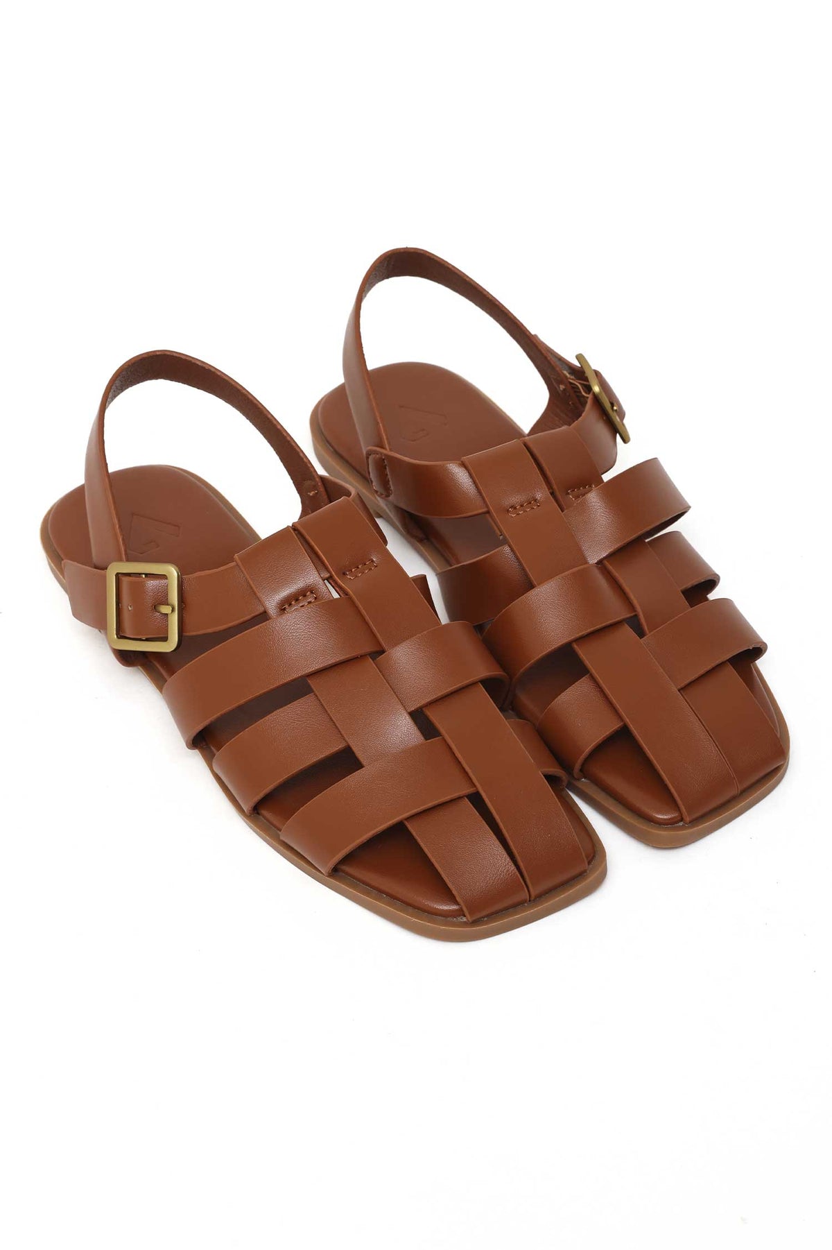 KNOTRIDGE SANDAL-CAMEL