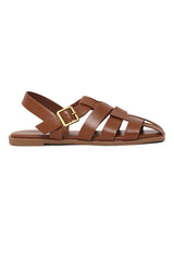 KNOTRIDGE SANDAL-CAMEL