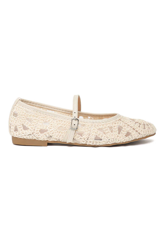 BLOSSOM BREEZE FLAT-BEIGE