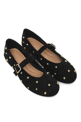 RHYTHMIC STUD FLAT-BLACK