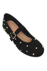 RHYTHMIC STUD FLAT-BLACK