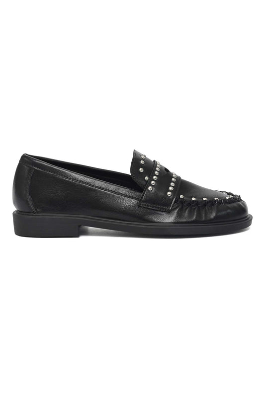 FORTUNE MULE LOAFER-BLACK