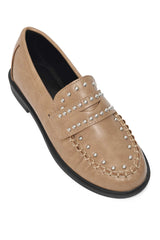 FORTUNE MULE LOAFER-KHAKI