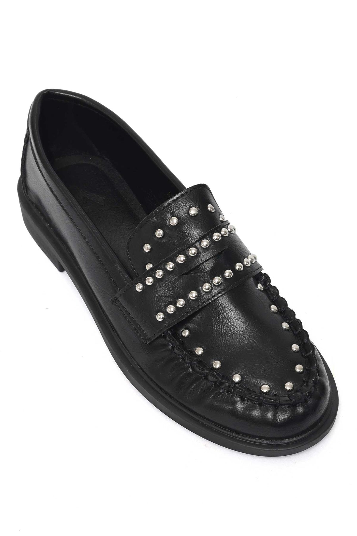 FORTUNE MULE LOAFER-BLACK