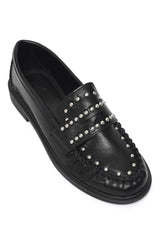 FORTUNE MULE LOAFER-BLACK