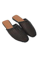MESA KNIT MULE-BLACK